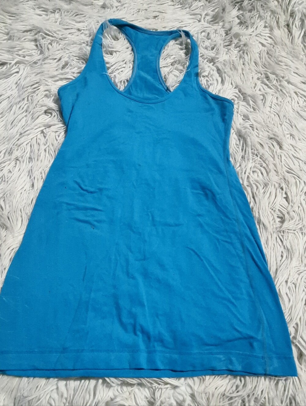 lululemon athletica Turquoise Racerback Tank